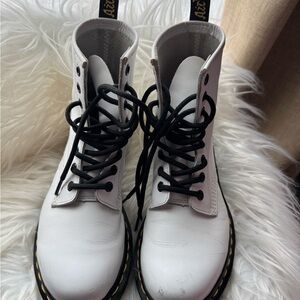 Dr. Martens Classic White Boots